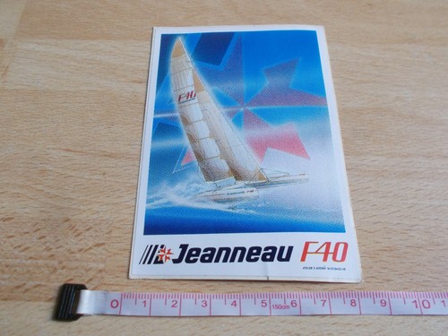Autocollant bateau jeanneau - autocollant,
