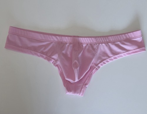 String tanga homme rose - string,
