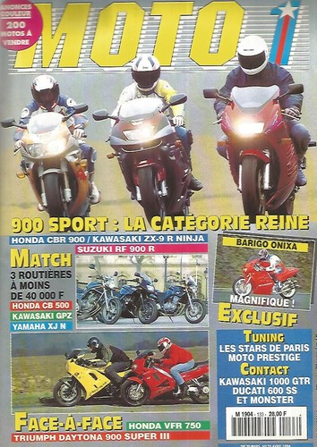Moto 133 honda cbr 900 - honda,