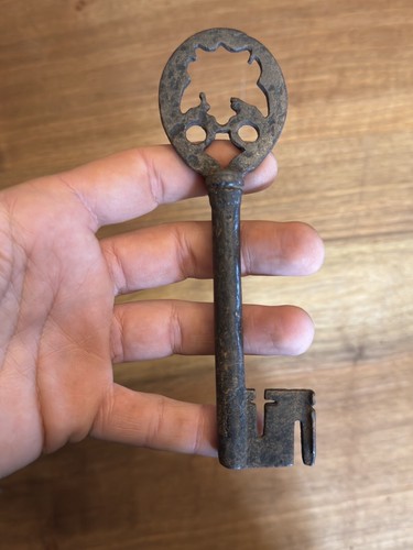 Clé clef fer - forgé, &