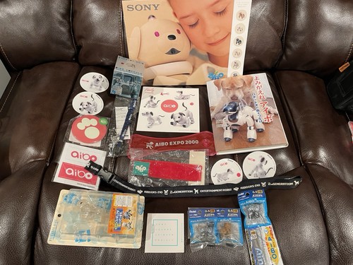 Lot sony aibo merchandise - sony,