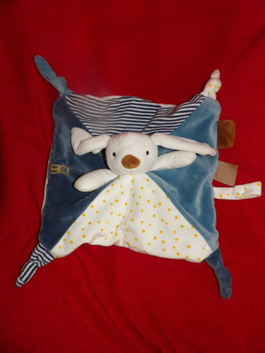 Doudou plat obaibi lapin blanc - doudou,