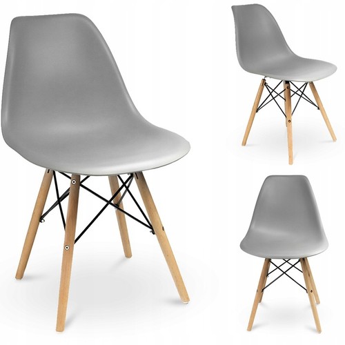 Chaise grise - (boîte, ikea)