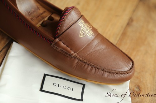 Mocassins gucci cuir marron - gucci,