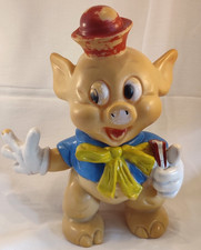 Disney NOUF-NOUF - Les 3 Petits Pigs - POUET LEDRA Vintage 22cm