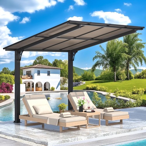 Hardtop lean pergola heavy - hardtop, lean-to