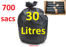SAC POUBELLE 30 LITRES NOIR