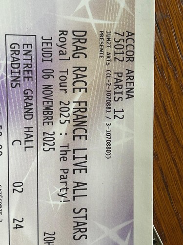 Places pour drag race france - race,