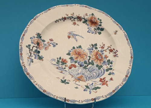 Ancien grand plat rond 5 - grand,