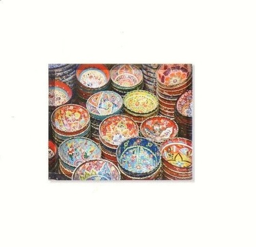 Cadre toile tableau vaisselle - toile,