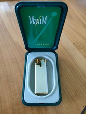 vintage rechargeable gas lighter, Maxim brand 