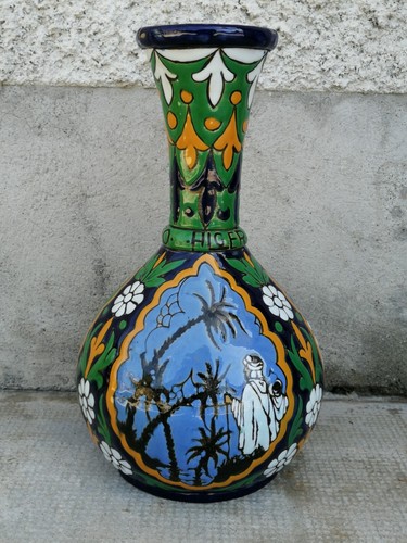 Ancien vase émaux 1930