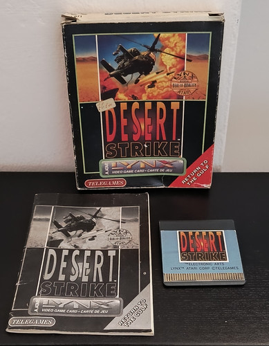 Atari lynx desert strike - atari,