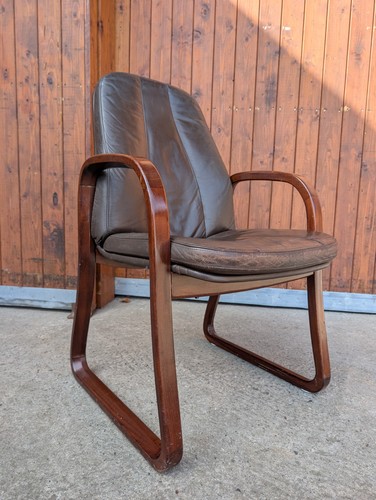 Fauteuil lounge vintage danois - fauteuil,