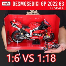 1:6 Ducati Racing Team No. 63, 2022 2018 KTM 450SXFF 84 Moto GP Alliage Moulé Mo