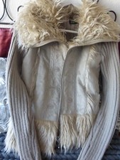 veste imitation fourrure