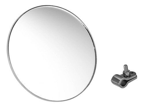 Rétroviseur rond alu - rond,
