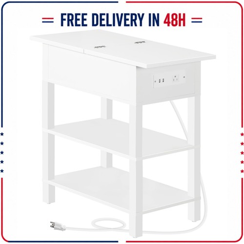 Hoobro end table with - table,