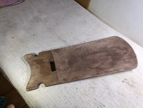Ancienne auge pain bois - auge, a