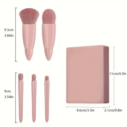 Pinceaux maquillage pliables - pinceaux,