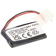 Avizar Batterie de Remplacement pour Garmin Forerunner 45 Li-Polymer 3,8V 100mAh