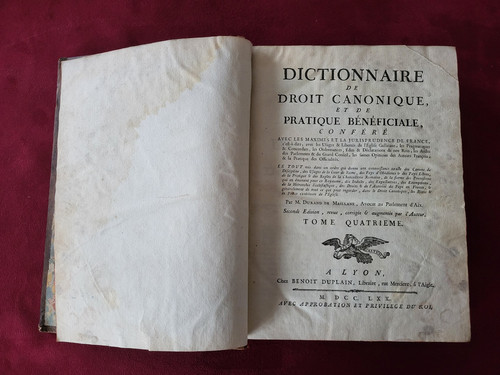 Livre ancien religieux 1770 - ancien,