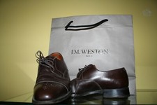 J M WESTON chaussure Derby type Richelieu à bout fleuri