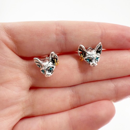 Sphynx cat studs - sphynx, studs,
