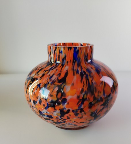 Vase boule verre - verre, soufflé