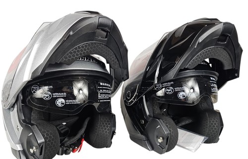 Casque modulaire moto - moto, ouvrant