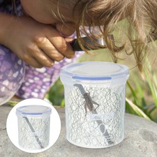 lizard habitat cage Terrarium Reptile Habitat Transparent Reptile Feeder Feeding