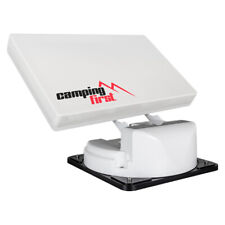 Camping First Satmex Flat 2 Système D'Antenne Satellite Twin Automatique