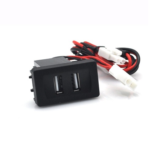 Dual usb port socket switch - port,