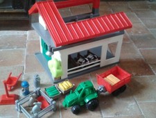 Ecoiffier ferme abrick jeu