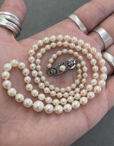 Vintage mikimoto pearl - mikimoto,