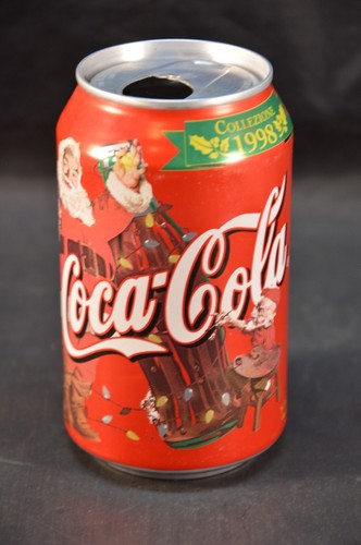 Coca cola can vintage noël - can,