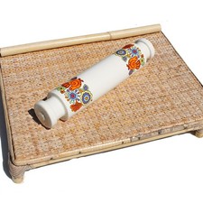 Vintage Lord Nelson Gaytime Porcelain Pastry Roll / Acapulco Style