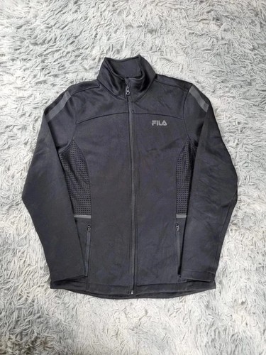 Veste fila sport zippée - zippée, noir