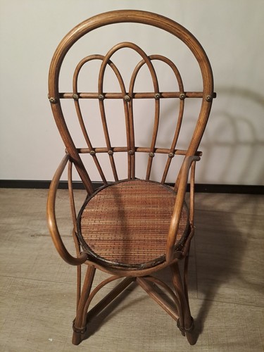 Ancien fauteuil poupée en - fauteuil,