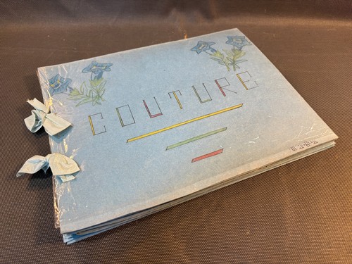 Ancien livre couture fait - de,
