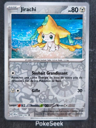 Carte pokémon jirachi - pokémon,