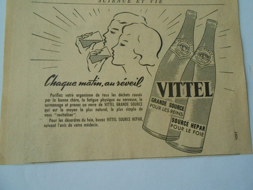 1952 vittel every morning - 1952, when