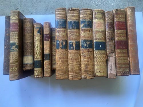 Lot livres anciens xixe - anciens,