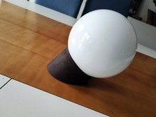 APPLIQUE LAMPE BOULE BAUHAUS  BAKELITE DESIGN 1950/60