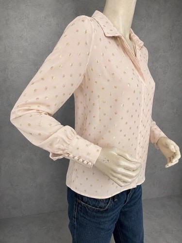 Chemise sézane rose poudré - chemise,