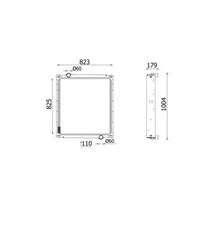 RADIATEUR POUR FENDT 930 VARIO