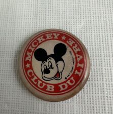 Vintage Original Disney Mickey Mouse Club Du Livre Pin 
