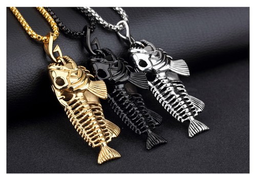 Bonefish necklace and - necklace, pendant
