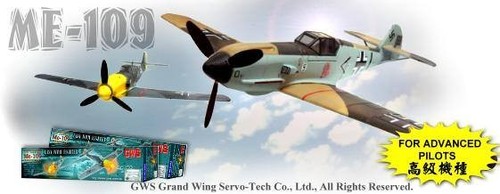 Me109 gws version non peinte - me109,
