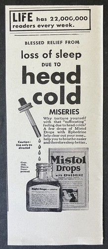 1946 mistol drops - mistol,